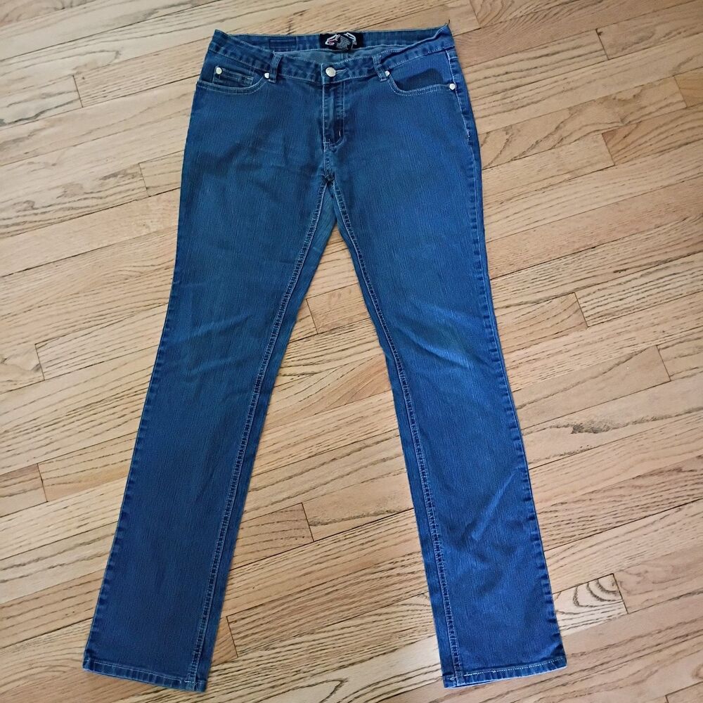 Miss Zi-Non New York Special Blue Jeans Women's Size 12 - Picture 2 of 7
